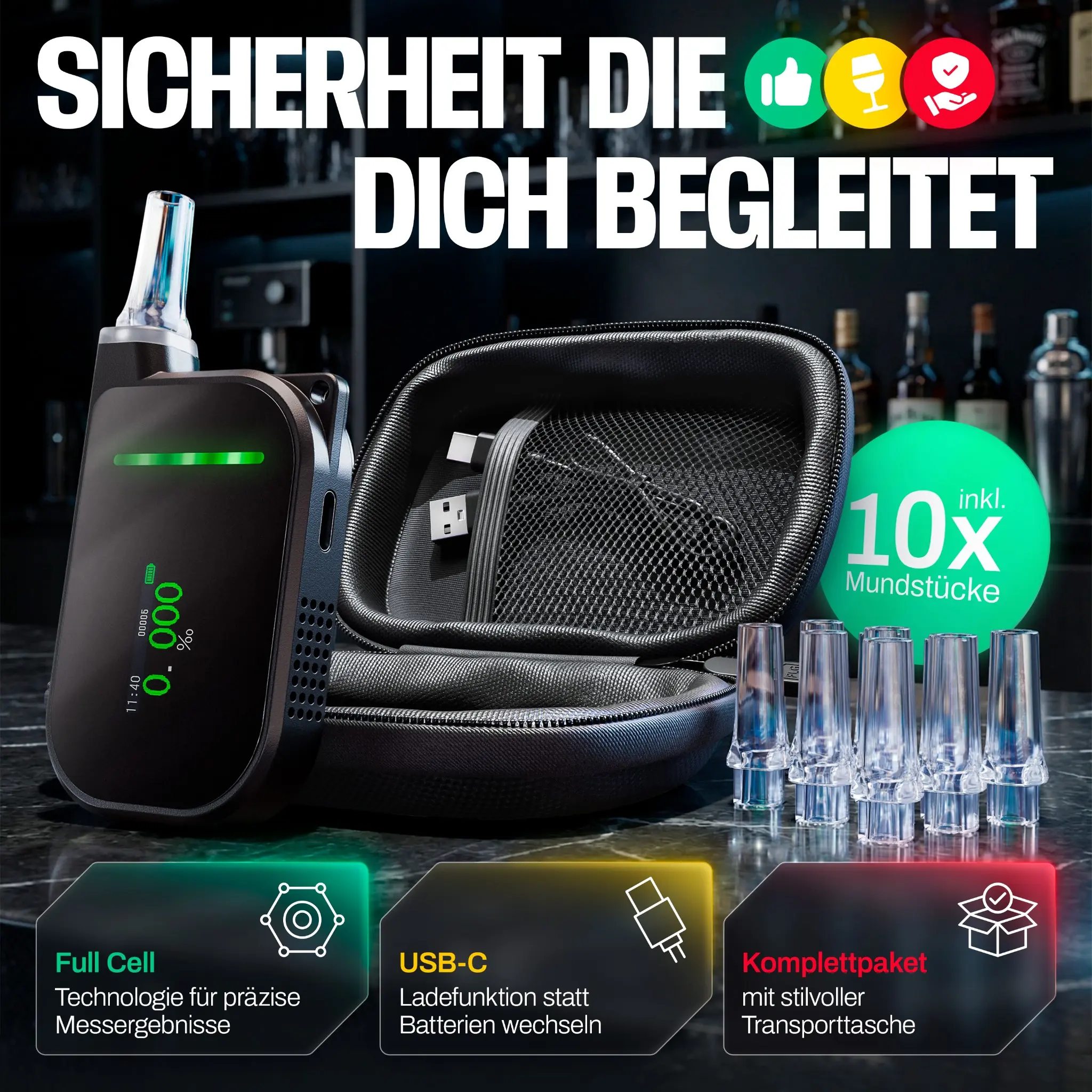 Дизайн листинга для Amazon · Премиальный алкотестер | Сетка — социальная сеть от hh.ru