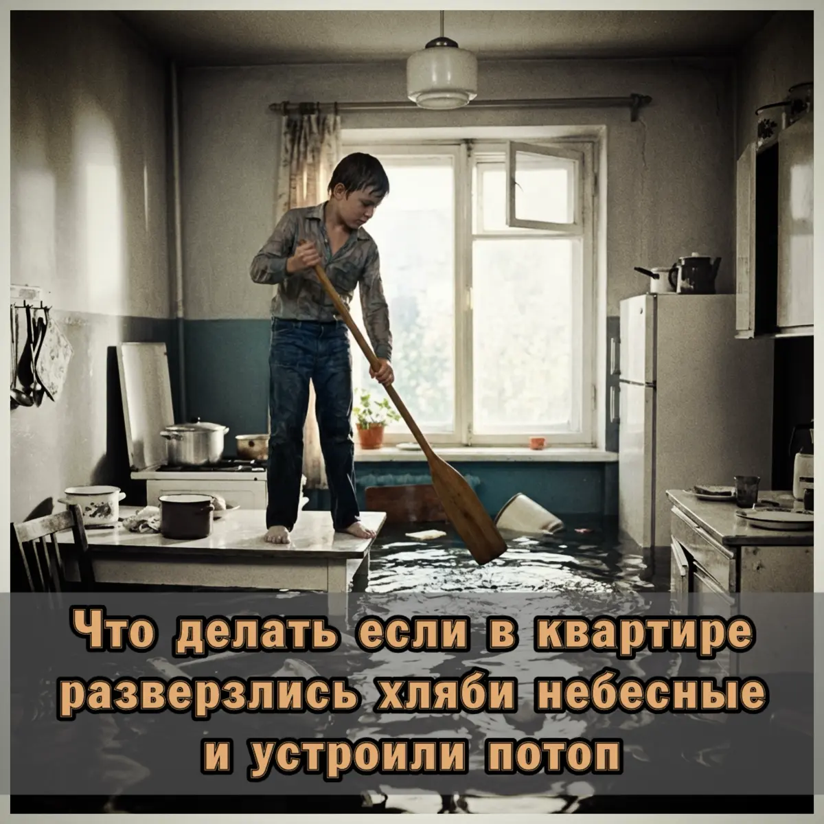 ⚠️ Что делать если в квартире разверзлись хляби небесные и у | Сетка — социальная сеть от hh.ru