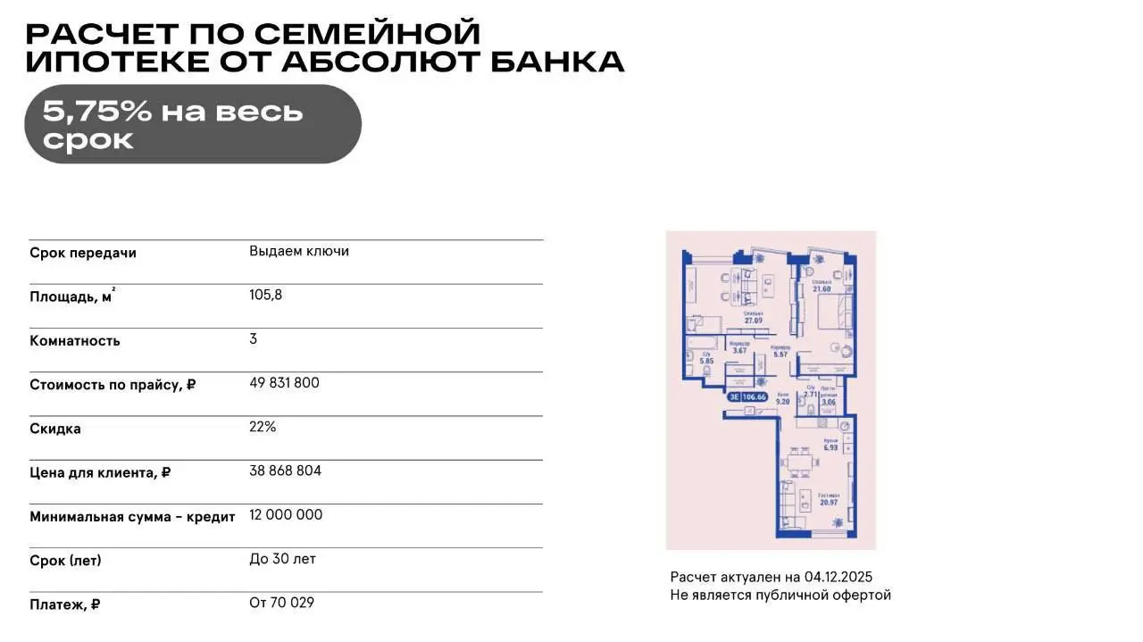 Ваша мечта о собственном жилье становится реальностью! 💫
Я подготовил персональные выгодные условия по семейной ипотеке (господдержка до 6%) и стандартной ипотеке с эксклюзивными ставками от топ-банко... | Сетка — социальная сеть от hh.ru