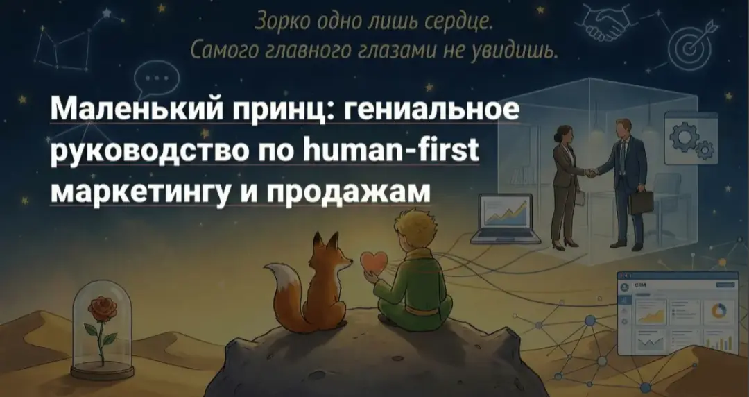 Книга «Маленький принц» — скрытый учебник по продажам. | Сетка — социальная сеть от hh.ru