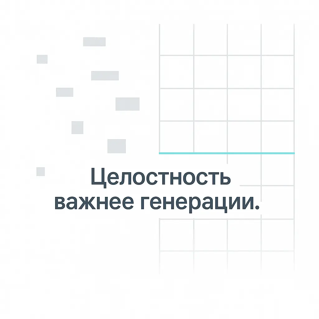Целостность важнее генерации | Сетка — социальная сеть от hh.ru