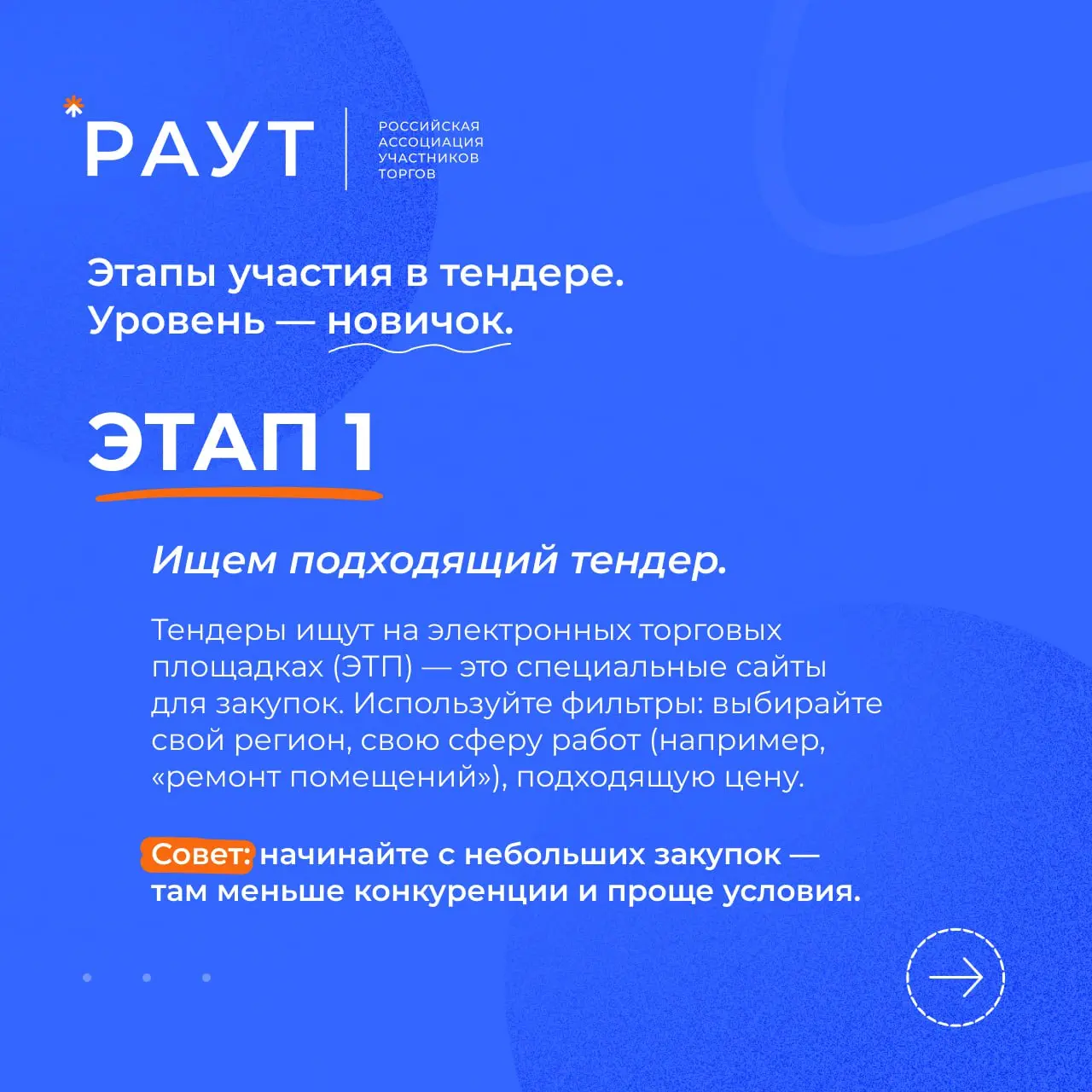 🤓 А вы помните свой первый тендер? Страшно было?
Чтобы этот путь для новичков стал понятнее, мы создали пошаговый гид. 10 карточек — от поиска закупки до подписания актов | Сетка — социальная сеть от hh.ru