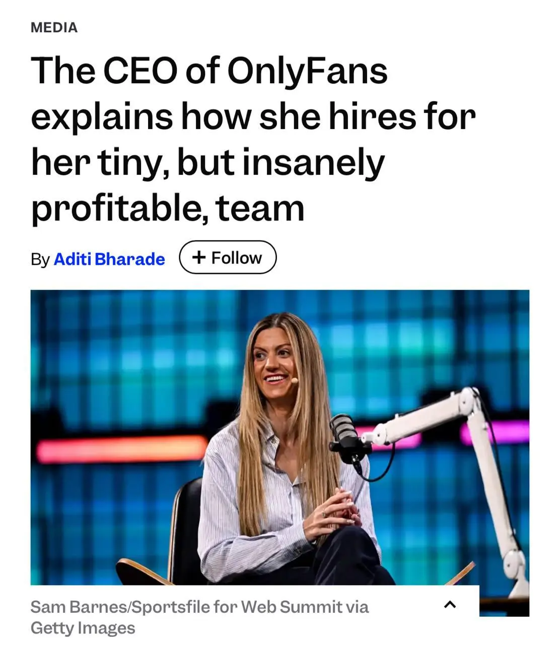 Однако интересное заявление сделала CEO OnlyFans Кейли Блэр. Пока компании массово отказываются от джунов, OnlyFans же наоборот полностью открывается от среднего менеджемента | Сетка — социальная сеть от hh.ru
