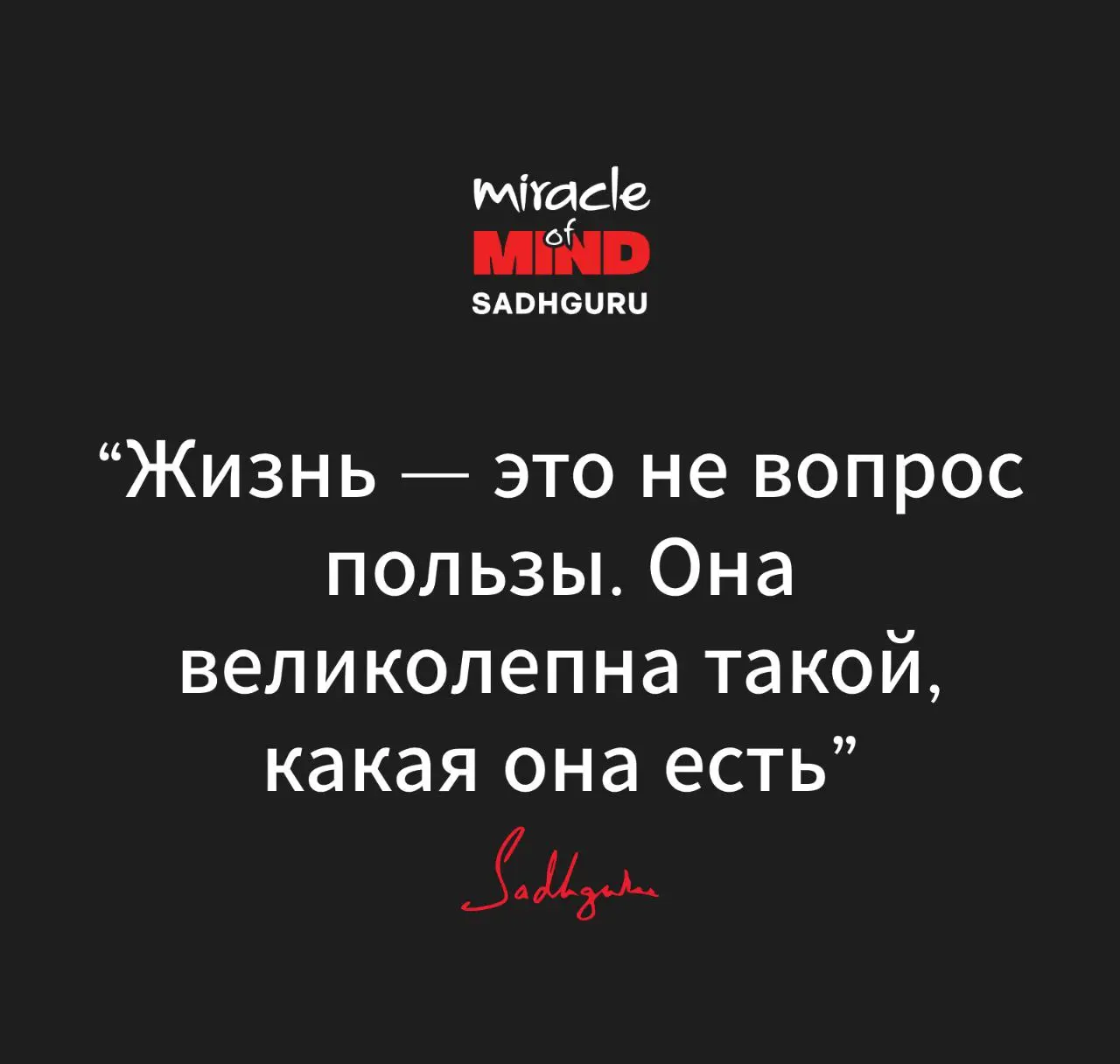 Ежедневная мудрость от Садхгуру помогает мне жить без усилий. Она находится в приложении «Чудо Ума».
https://miracleofmind.sng.link/Aoy32/pnp0/r674ac3c3b5 | Сетка — социальная сеть от hh.ru
