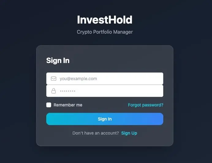 InvestHold: простой учет сделок | Сетка — социальная сеть от hh.ru