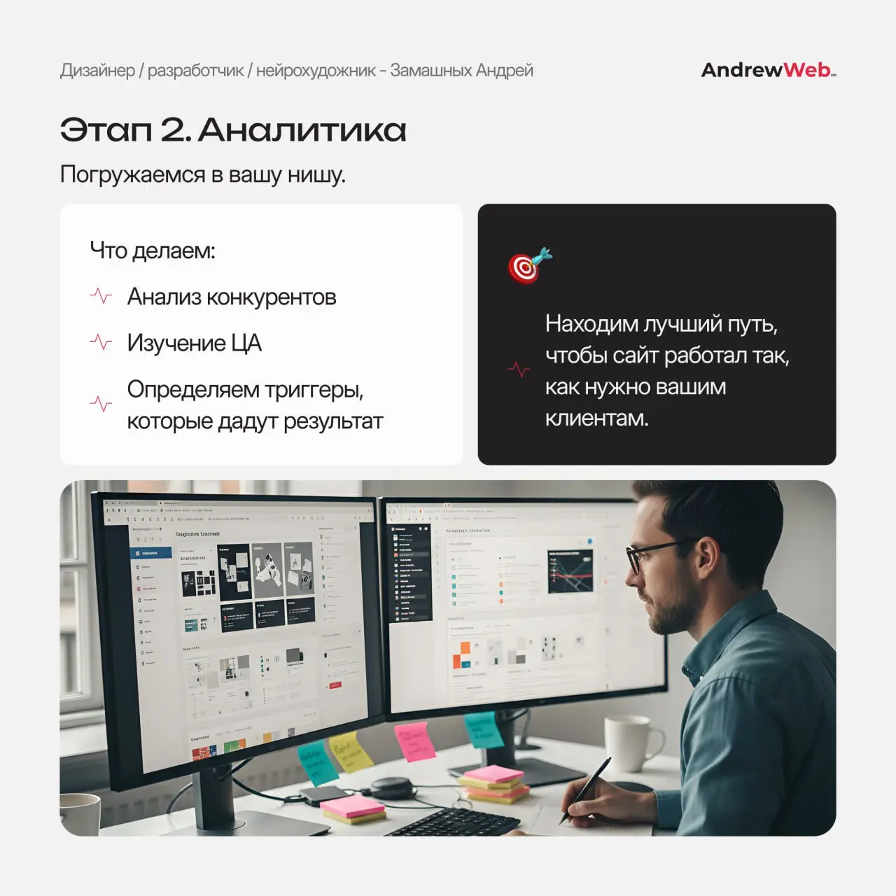 Как мы создаём сайты: просто, прозрачно и без хаоса 💡
Показали весь процесс — от заявки до запуска.
Без магии и тумана — только реальные шаги, с которыми вы будете на связи на каждом этапе | Сетка — социальная сеть от hh.ru