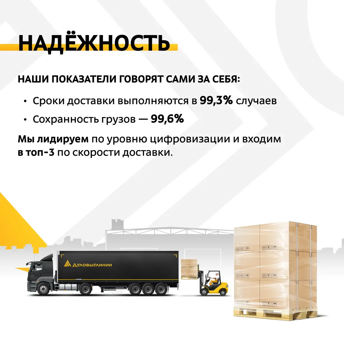 Начинаете карьеру в логистике или ищете возможности для её буста? 💼
В «Деловых Линиях» можно учиться у сильной команды, развивать свои навыки и видеть, как твоя работа влияет на логистические процессы... | Сетка — социальная сеть от hh.ru