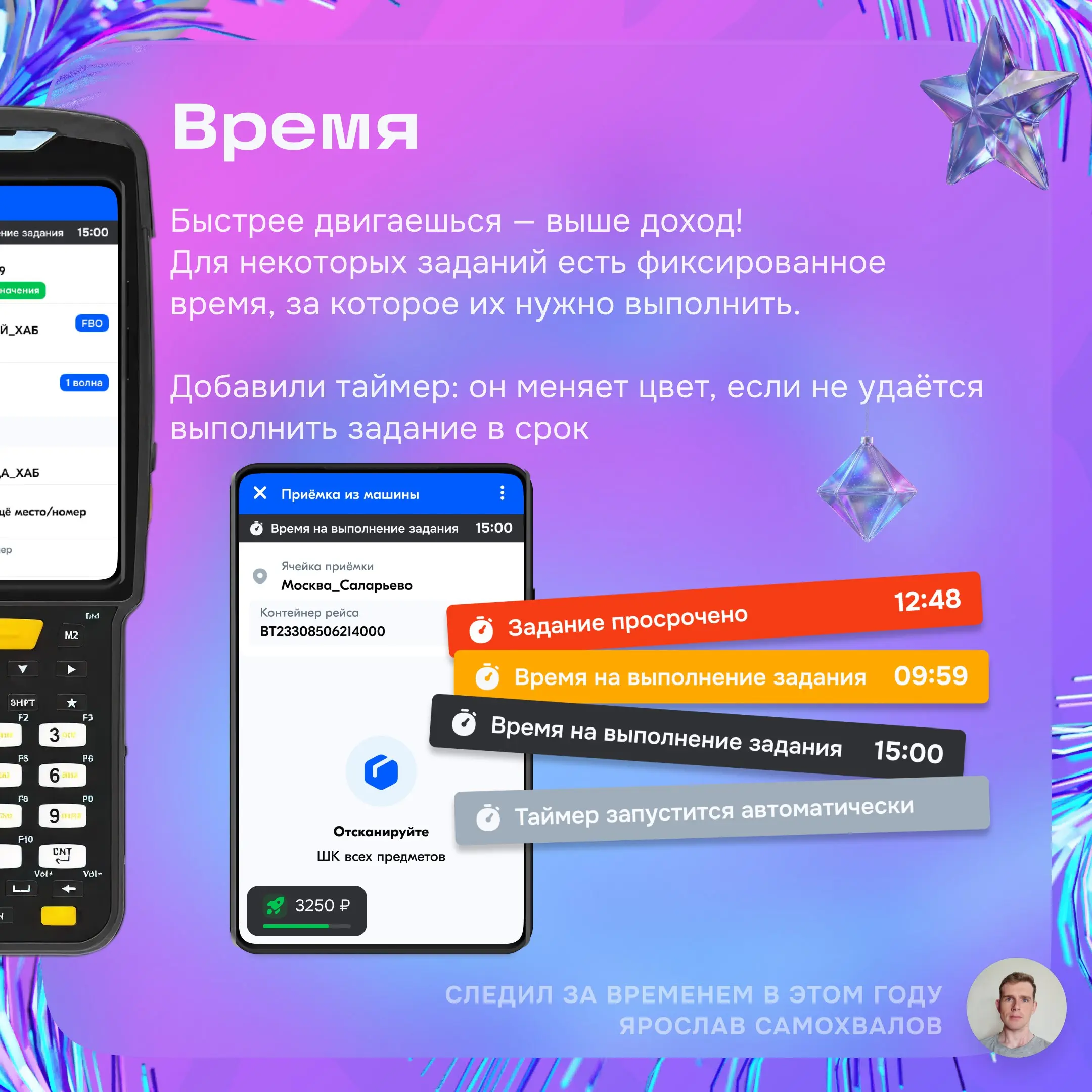 Привет! На связи команда отдела дизайна логистики.
Этот год был посвящён автоматизации логистических процессов | Сетка — социальная сеть от hh.ru