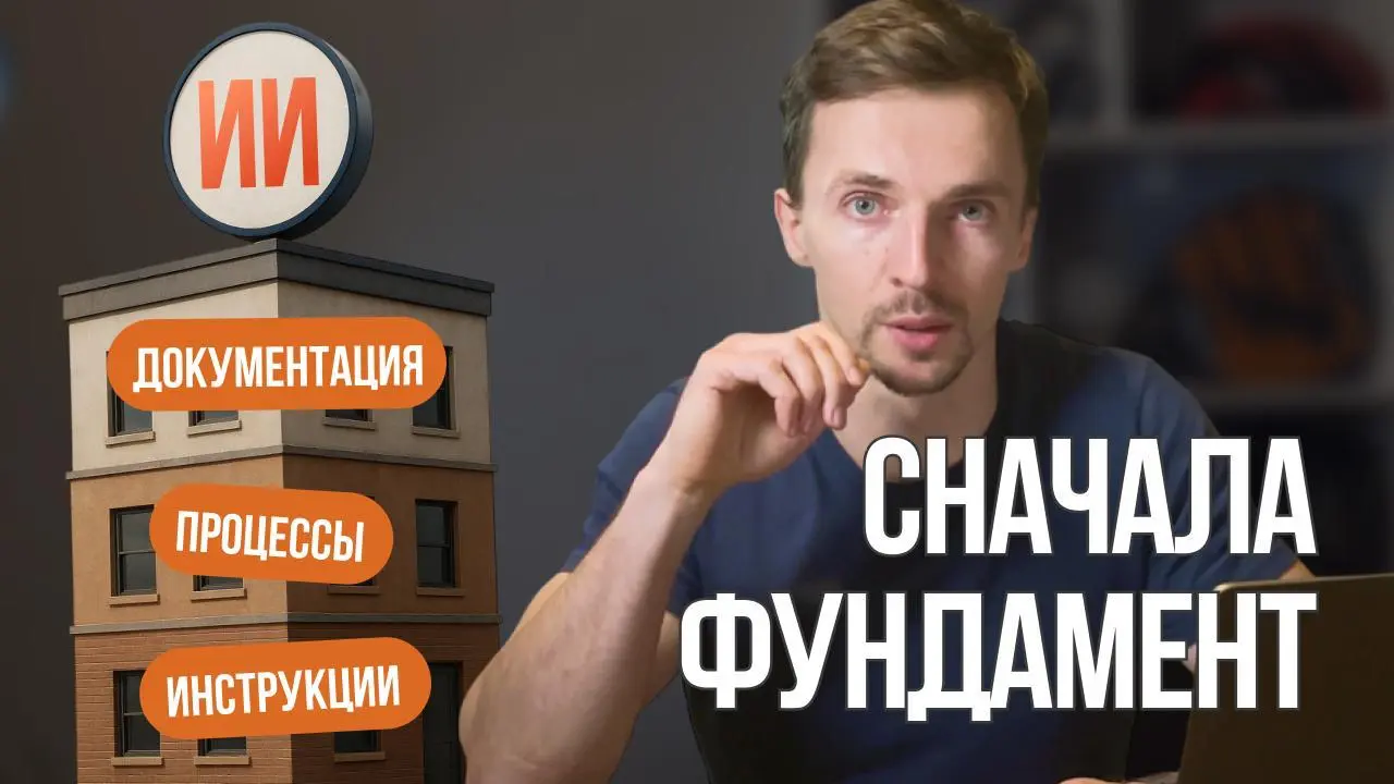 Сегодня публикуем новый ролик на YouTube про причины провала при внедрении ИИ в бизнес.
Помогите выбрать название. Для контекста отправляю варианты превью | Сетка — социальная сеть от hh.ru