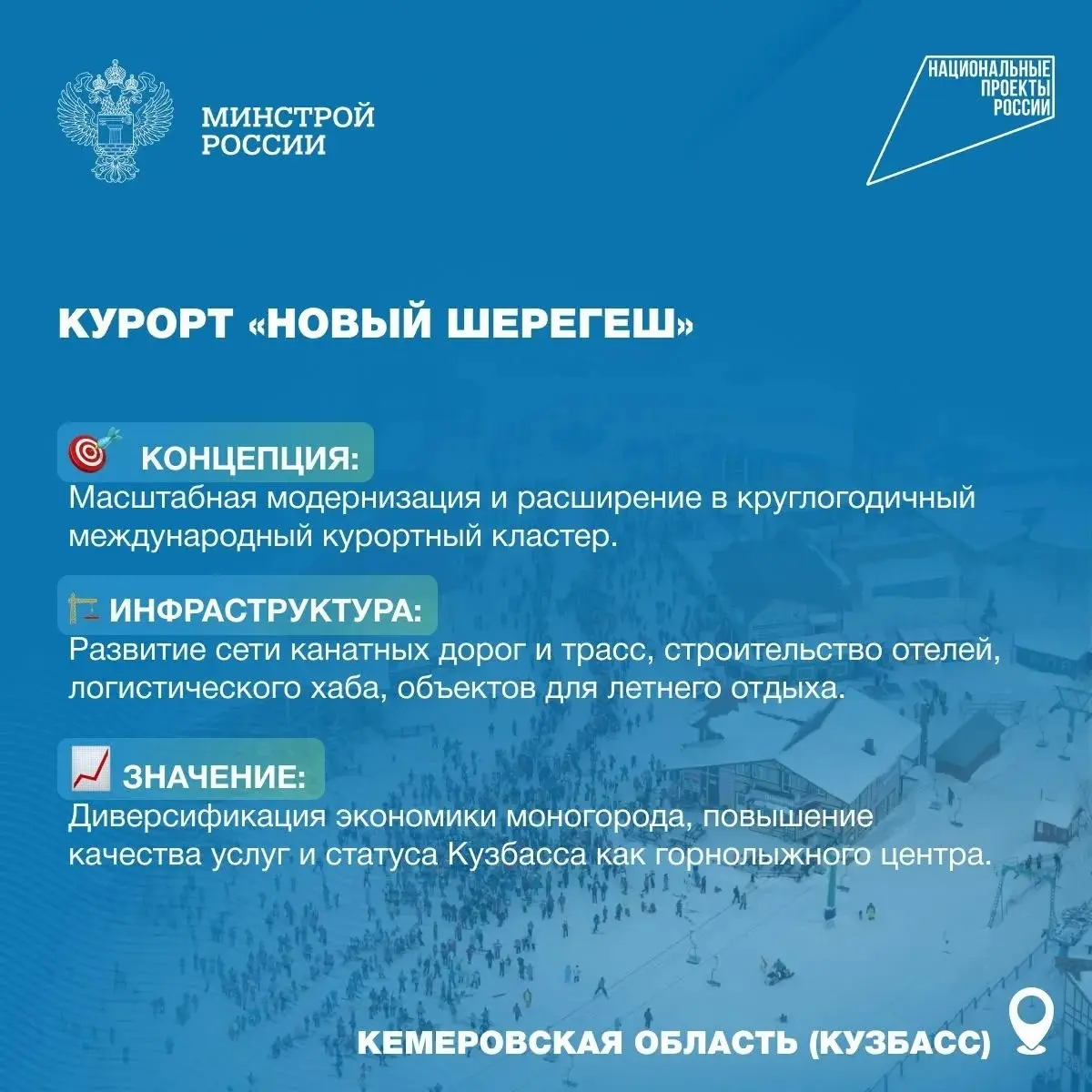 11 декабря отмечается Международный день гор
🏗️ В рамках федерального проекта «Создание номерного фонда, инфраструктуры и новых точек притяжения» национального проекта «Туризм и гостеприимство» Минстр... | Сетка — социальная сеть от hh.ru