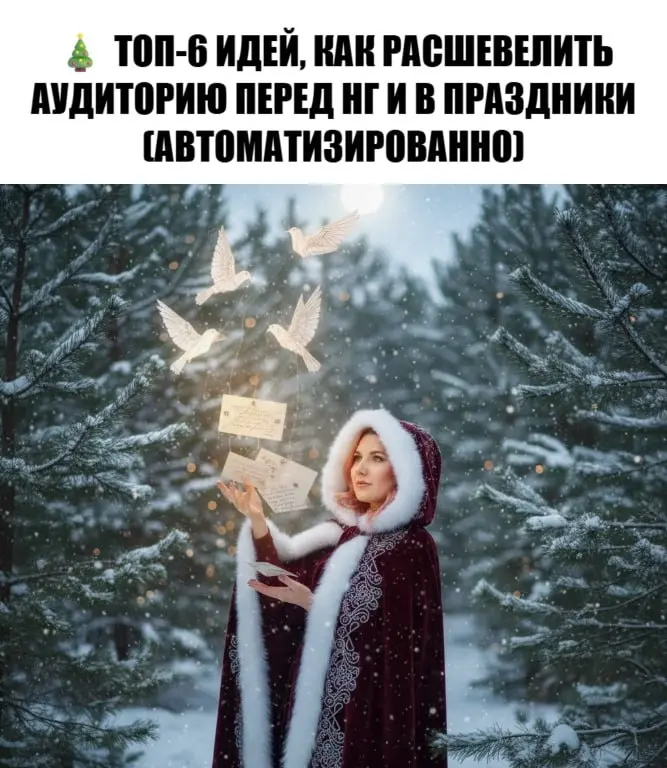 🎄 ТОП-6 ИДЕЙ, КАК РАСШЕВЕЛИТЬ АУДИТОРИЮ ПЕРЕД НГ И В ПРАЗДНИКИ (АВТОМАТИЗИРОВАННО)
1 | Сетка — социальная сеть от hh.ru