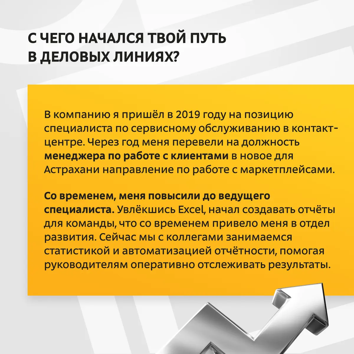 Запускаем новую рубрику — рассказываем истории ребят, которые ещё на старте карьеры выдали настоящий вау-результат и теперь вдохновляют всех вокруг | Сетка — социальная сеть от hh.ru