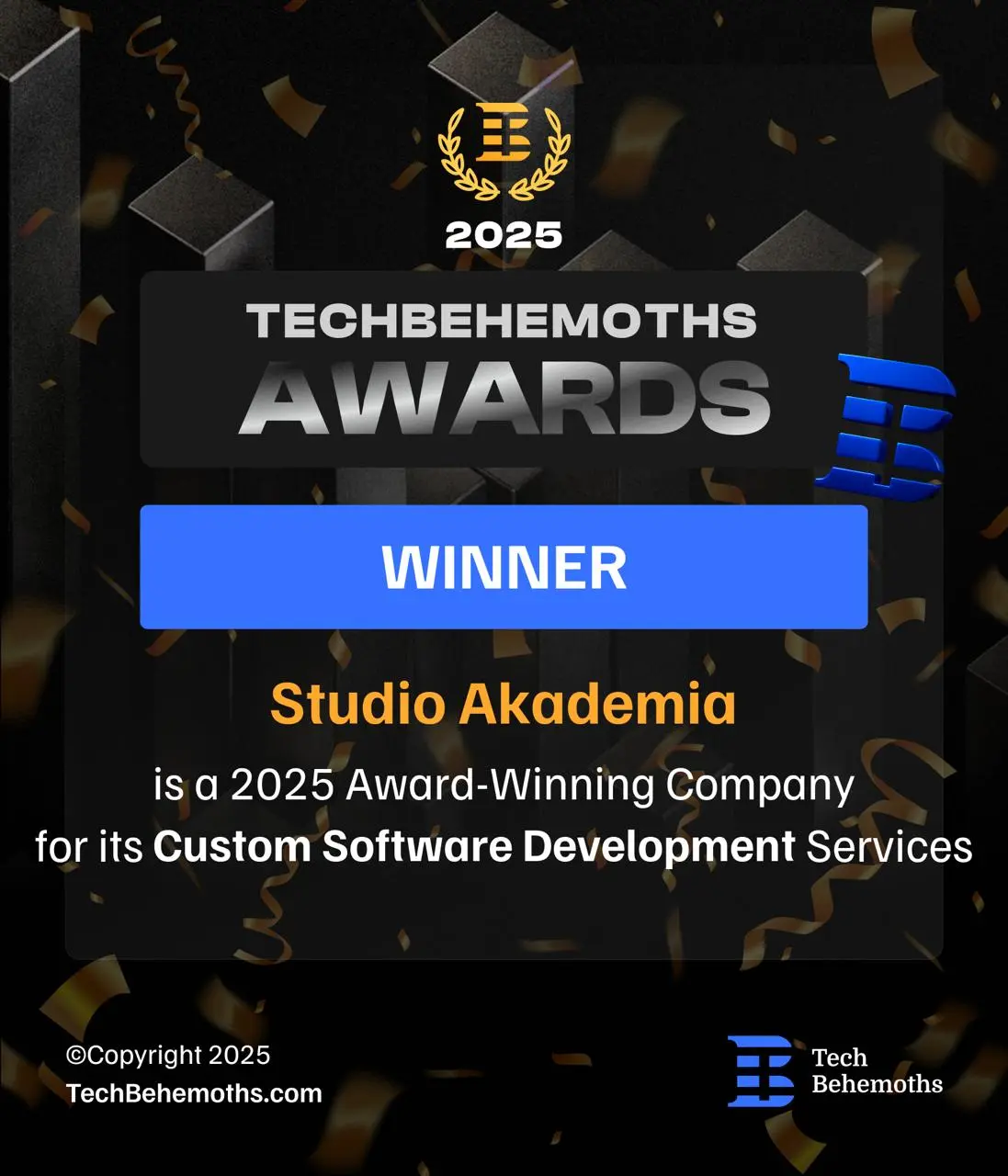 🏆 Поздравляем наши студии Akademia и AkademiaDev с триумфом на международной премии TechBehemoths Awards 2025! 🎉
И нет мы не устали от наград, но может быть немножко вы устали - ну простите нас за наш... | Сетка — социальная сеть от hh.ru