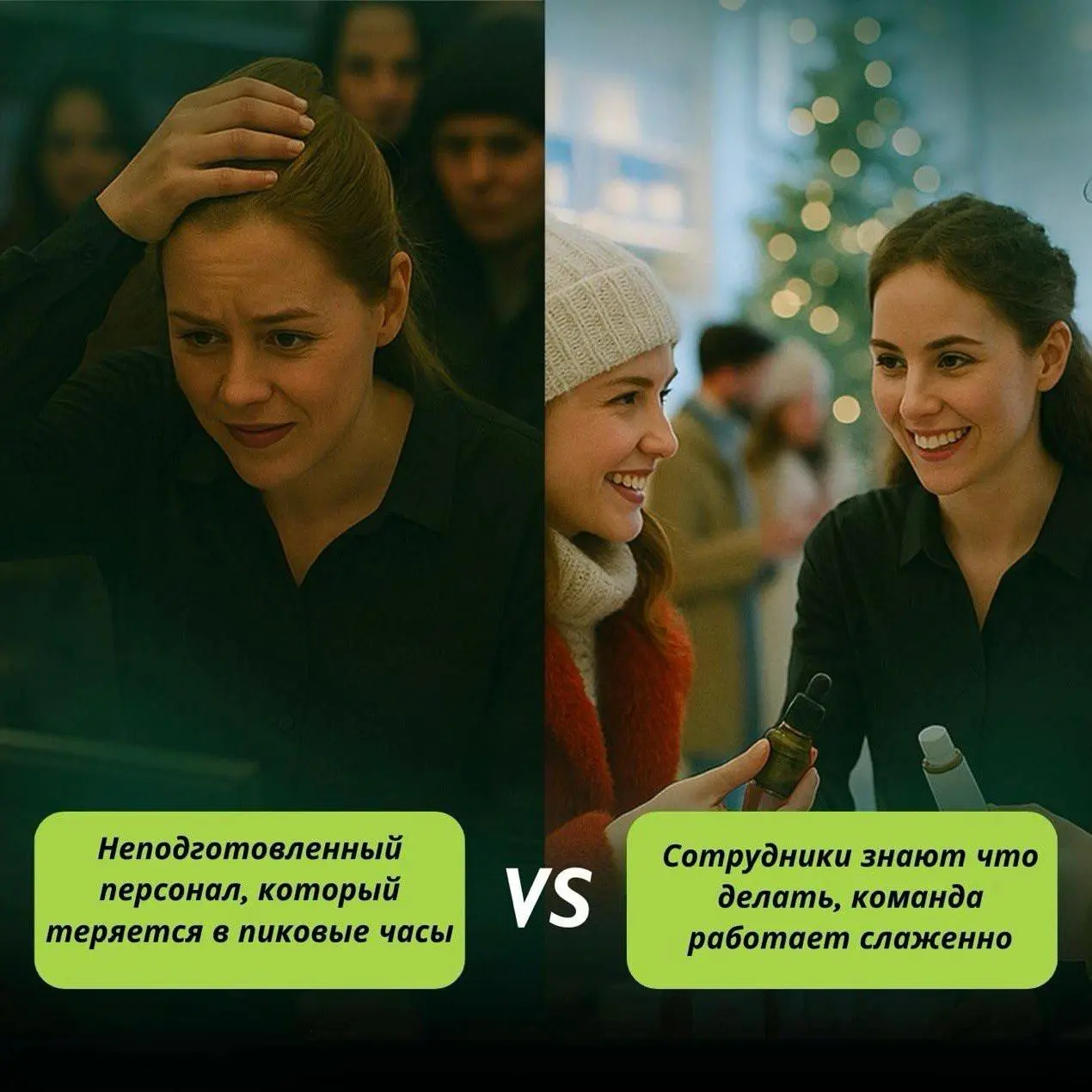 #безКэпаШИ
Новогодний сервис в beauty: как бренды теряют репутацию в пике спроса
Декабрь — сезон максимальных продаж. И одновременно сезон максимальных репутационных потерь | Сетка — социальная сеть от hh.ru