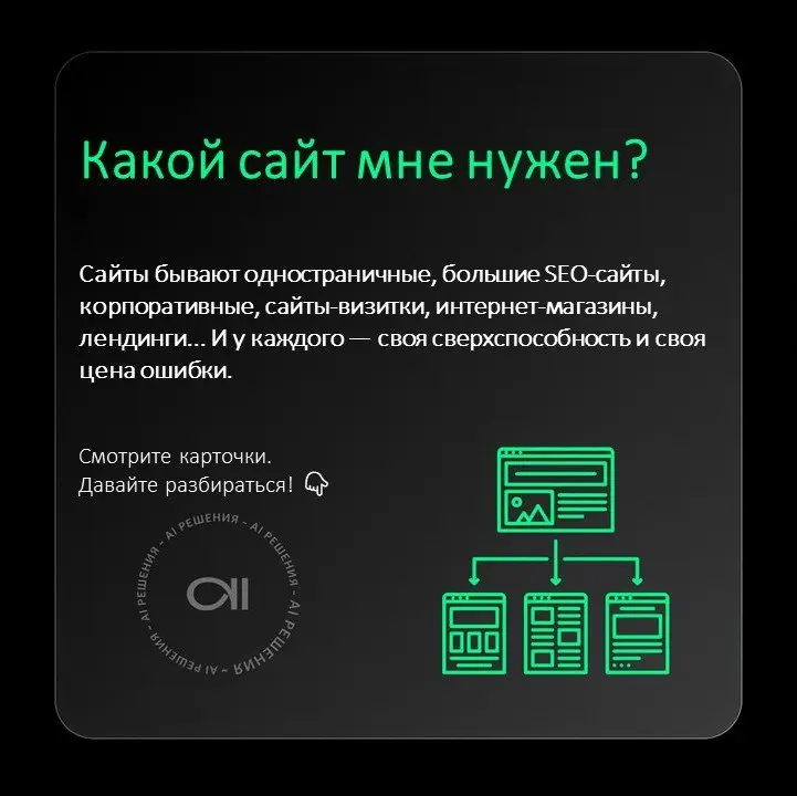 Выбор типа сайта — это не про тренды, а про ваши задачи и стадию бизнеса. Плохой лендинг сольет бюджет отлично настроенной рекламы | Сетка — социальная сеть от hh.ru
