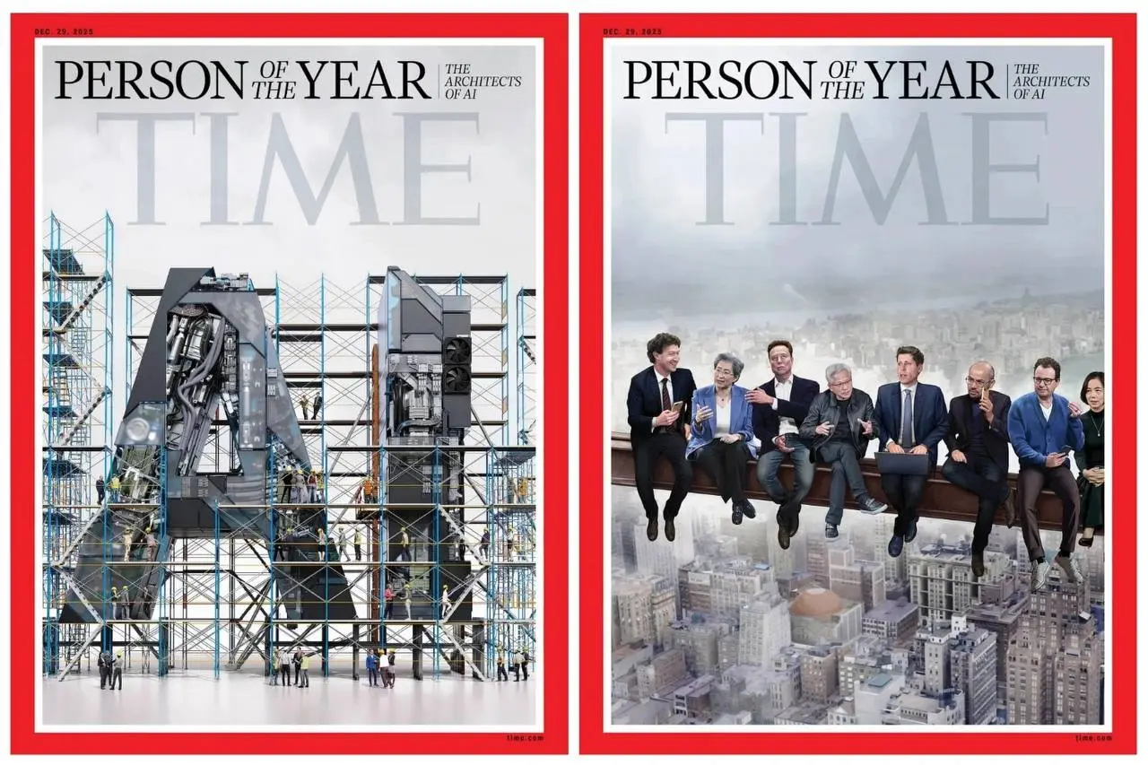 📄Журнал Time выбрал «человеком года» «архитекторов искусственного интеллекта» | Сетка — социальная сеть от hh.ru