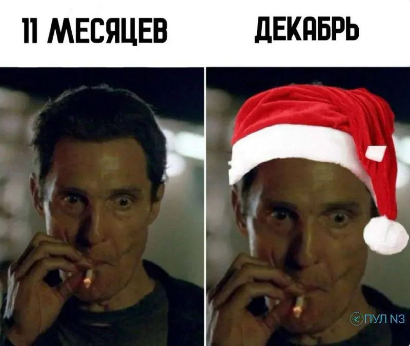 Многие не знают чем отличается работа в декабре от остальных месяцев.
Вам повезло, картинка все объяснит. | Сетка — социальная сеть от hh.ru