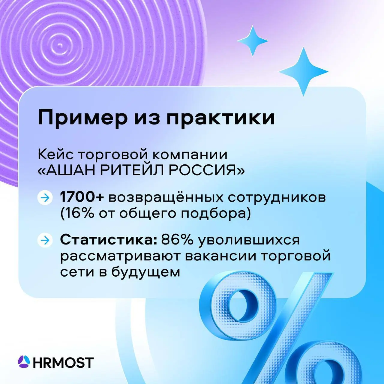 Нанимать бывших — выгодно!
Вернуть сотрудника — это не шаг назад, а инвестиция в проверенный ресурс | Сетка — социальная сеть от hh.ru