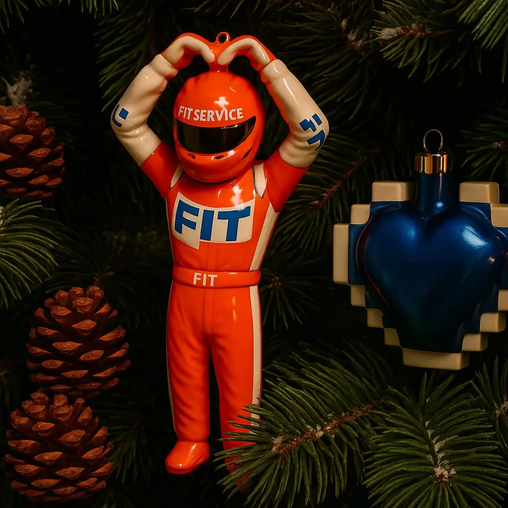 🎄 Новогодний тюнинг
А если представить, что в FIT SERVICE появились свои новогодние игрушки? 🤔
Мы думаем, что фаворитом был бы наш маскот!
А чем вы украсили свою ёлку? Делитесь в комментариях ⬇️ | Сетка — социальная сеть от hh.ru