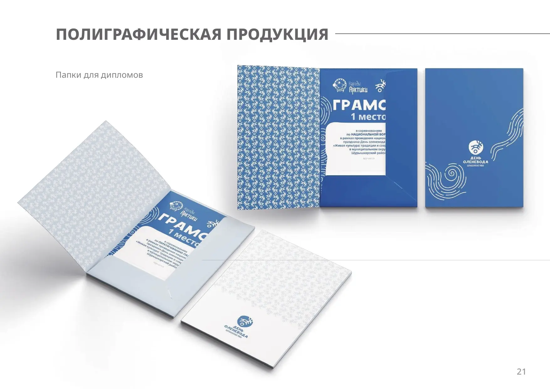 Проект по разработке айдентики для национального праздника “День оленевода” (Ямал) - сочетание локальной идентичности и современного дизайна | Сетка — социальная сеть от hh.ru