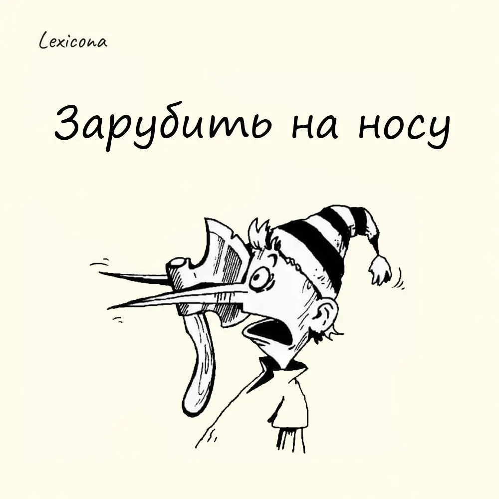 Заруби себе на носу
А вы знали, что в этом выражении слово «нос» не имеет ничего общего с органом обоняния?
Фразеологизм означает «запомнить раз и навсегда, на всю жизнь», а вот раньше он имел букваль... | Сетка — социальная сеть от hh.ru