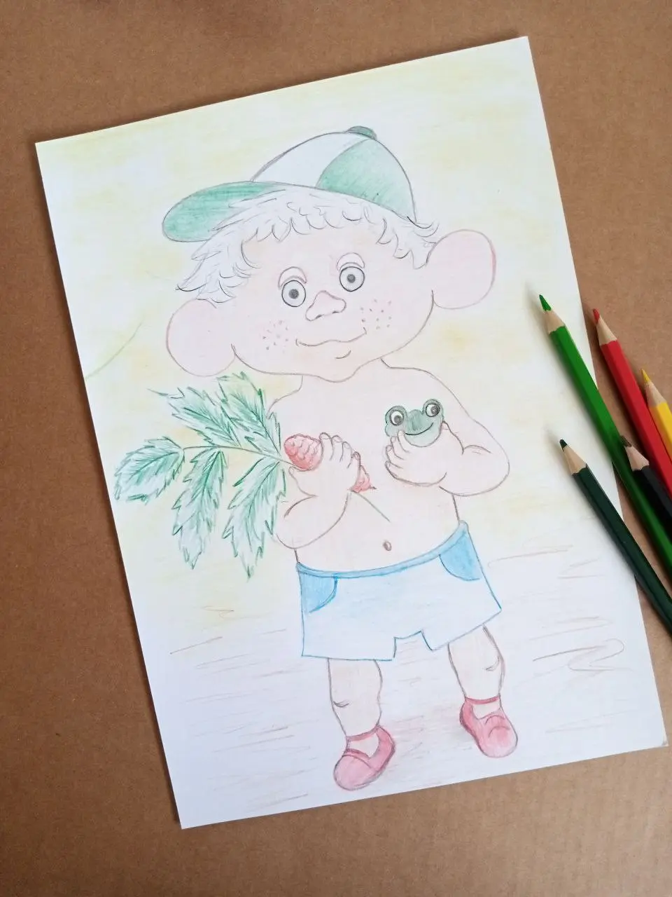 Друзья, добрый день! 🔅
Сегодня хочу поделиться с вами новым рисунком — изобразила персонажа из удивительного мультфильма «Комаров» | Сетка — социальная сеть от hh.ru