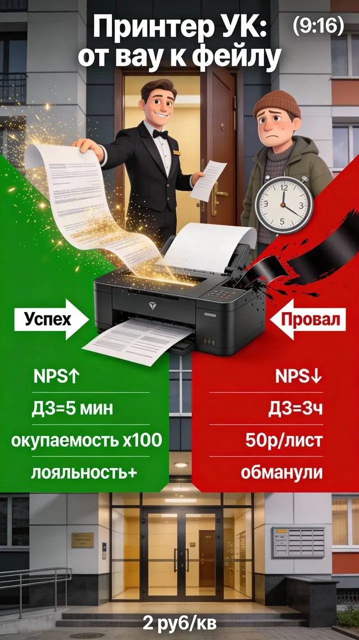 Принтер УК: от вау-сервиса к “обману” за 50 руб/лист
Мой струйный полосит раз в полгода — не печатаешь долго, и привет.
Срочно нужно 5 страниц? Вызвать мастера? Дорого и долго | Сетка — социальная сеть от hh.ru