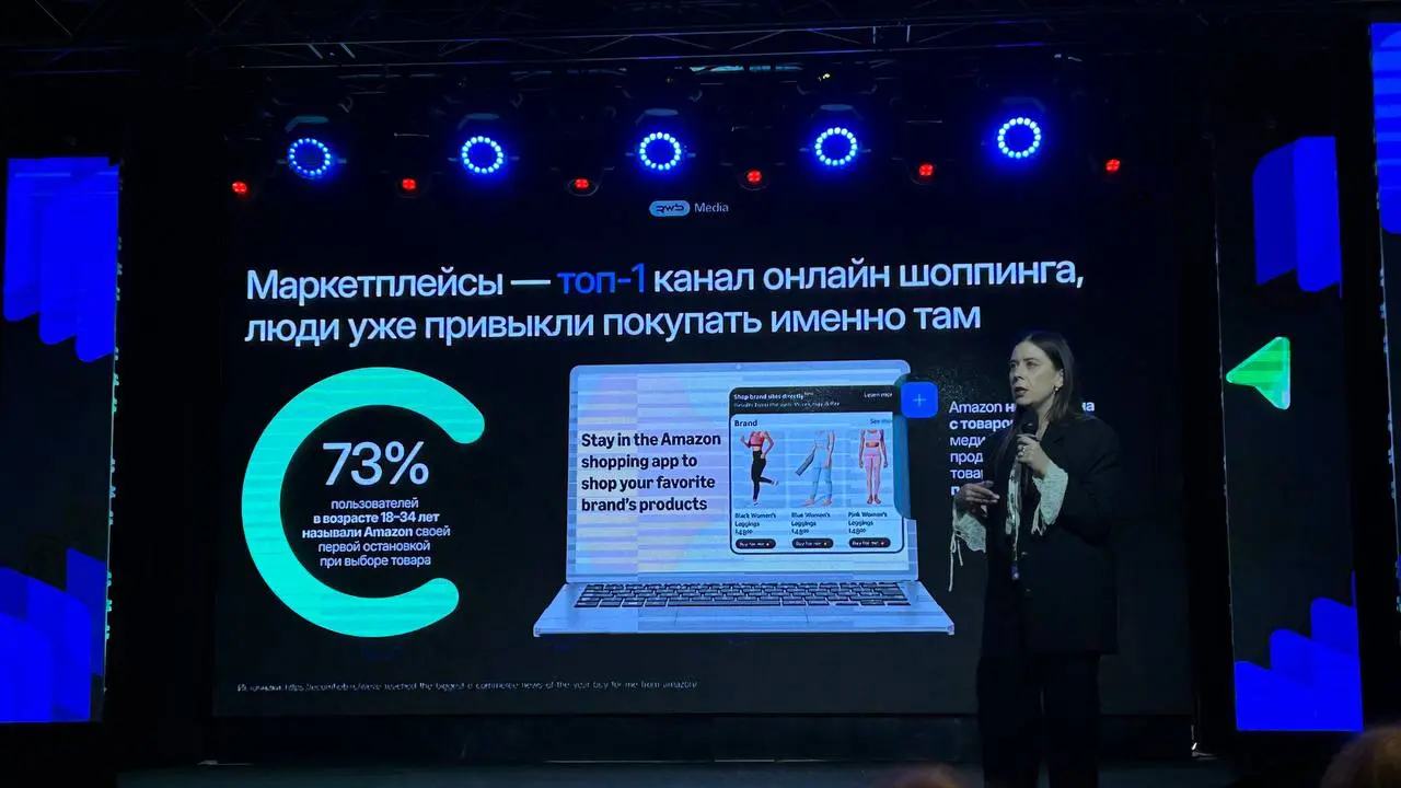 ⚡️ Коротко о главном из презентации про click-out рекламу на маркетплейсах
▫️ Средний CTR баннеров на Wildberries — 0,5%, что выше, чем у баннеров в рекламных сетях и соцсетях | Сетка — социальная сеть от hh.ru