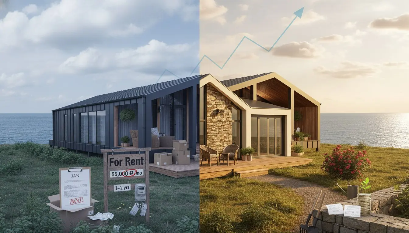 Снять дом в Крыму — экономно или выброшенные деньги? 🏡
Мы в Box House посчитали: первый год аренды ≈ 828 000 ₽ | Сетка — социальная сеть от hh.ru