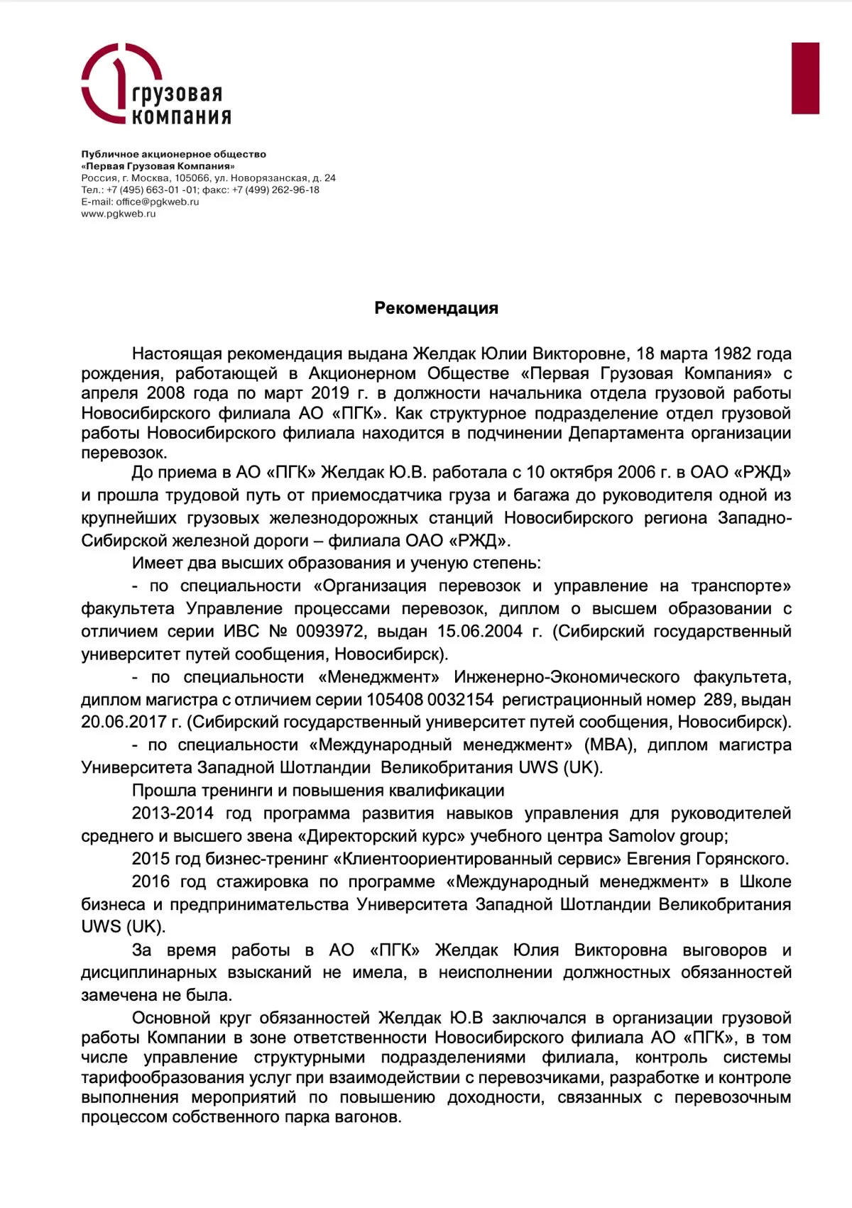 Network member avatar