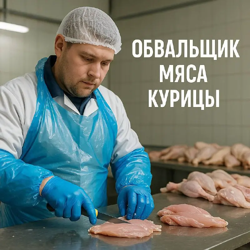 📌 ОБВАЛЬЩИК МЯСА КУРИЦЫ
🏭 Goodchicken | 📍 Протвино, МО
💰 60 000 – 150 000 ₽ (сдельная оплата)
🟢 Постоянная работа • Обучение с нуля • Стабильная загрузка
✅ УСЛОВИЯ:
• Оформление по ТК РФ
• Выплаты 2 р... | Сетка — социальная сеть от hh.ru