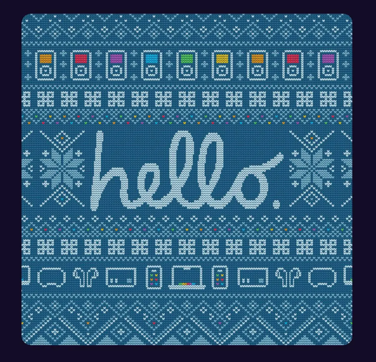 UGLY CHRISTMAS SWEATER 2025
Уже традиционные обои от BasicAppleGuy
Я уже 4-й год выпускаю обои "Уродливый рождественский свитер" для Mac и iPhone, и я одновременно получаю удовольствие от их создания ... | Сетка — социальная сеть от hh.ru