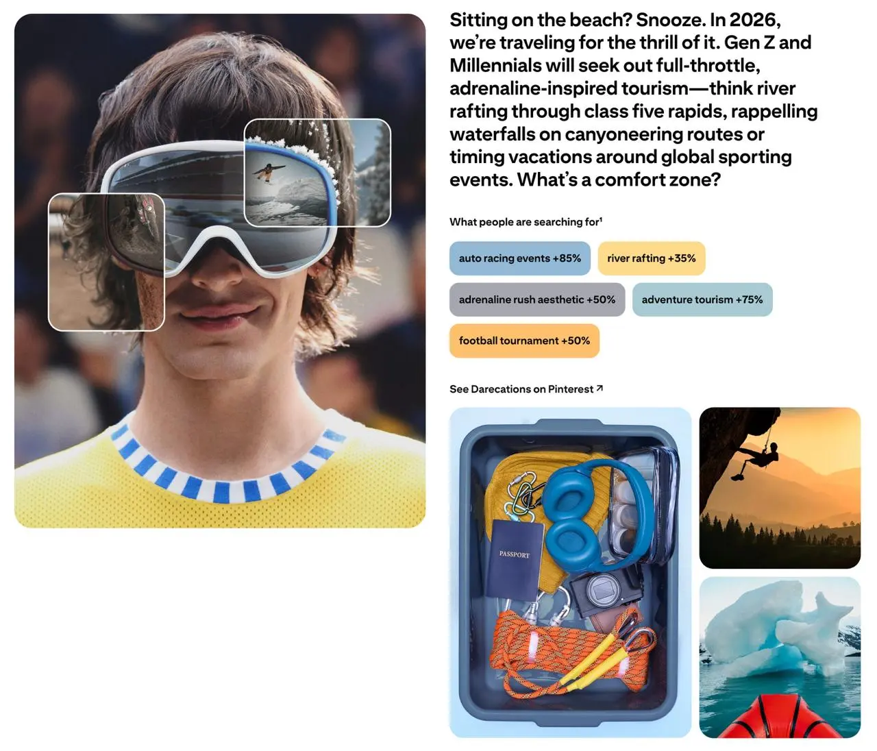Предсказания 21 тренда на 2026 год от Pinterest
Как и всегда, тренды на основе данных и интереса пользователей к конкретным темам и визуальным подходам | Сетка — социальная сеть от hh.ru