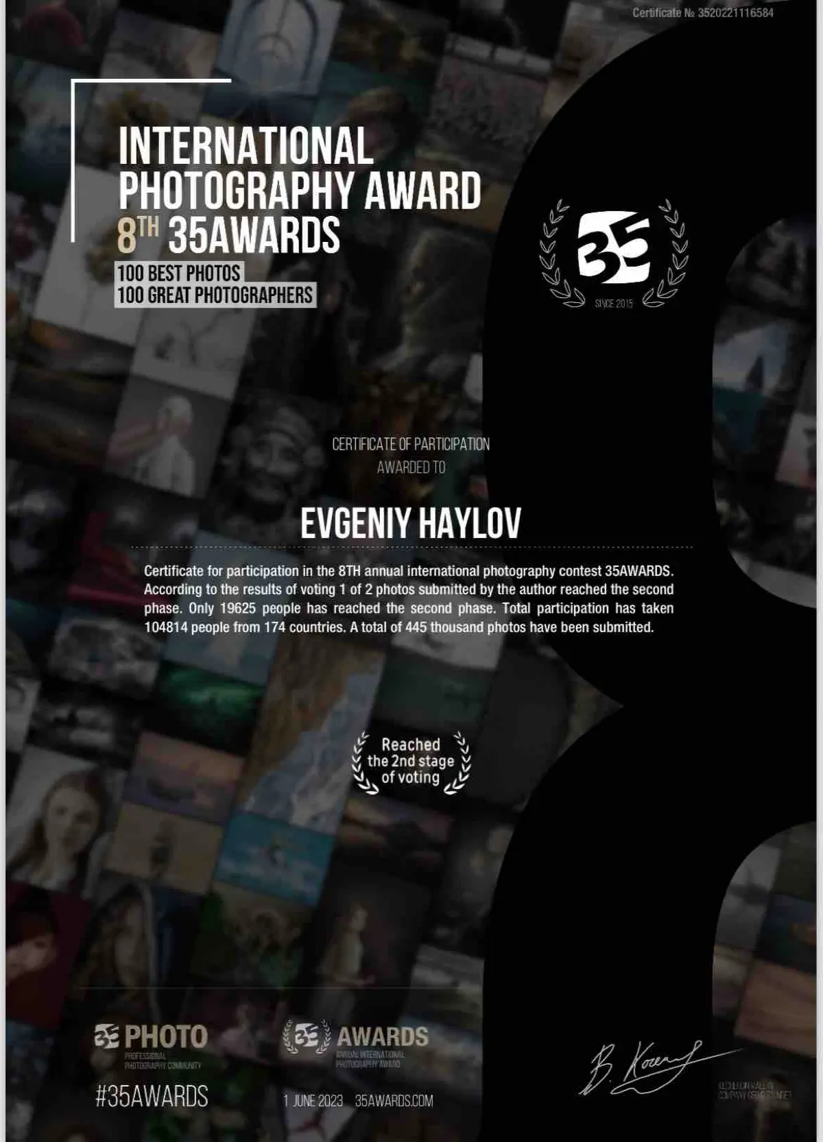 Network member avatar