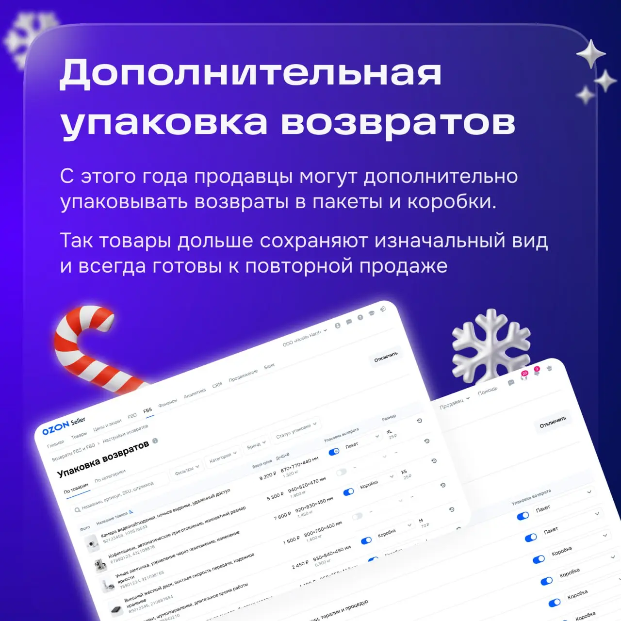 На связи команда «Продажа со своего склада».
Мы занимаемся заказами и возвратами. Это операционные разделы, с которыми продавцы работают ежедневно | Сетка — социальная сеть от hh.ru
