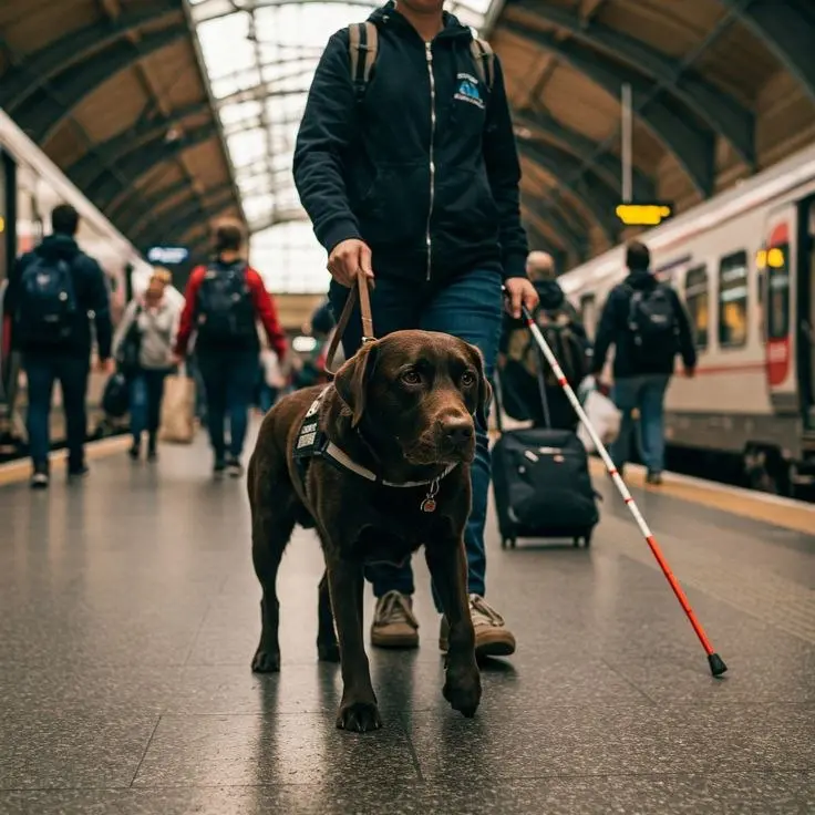 🐕🚍 Собаки-проводники теперь путешествуют по Владивостоку комфортно!
Всем привет!
С недавних пор я начал замечать одну милую деталь во вновь прибывших автобусах нашего города – специальные наклейки с и... | Сетка — социальная сеть от hh.ru