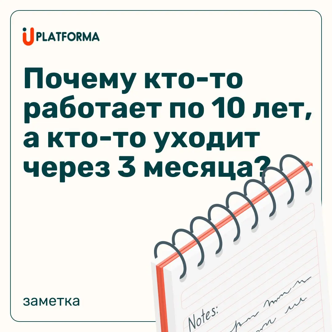 Причины ухода сотрудников до прохождения испытательного срока, как правило, не в кофе и не в столах:

Не попали в ценности компании;
Роль не соответствует сильным; сторонам;
Нет ясных перспектив роста... | Сетка — социальная сеть от hh.ru
