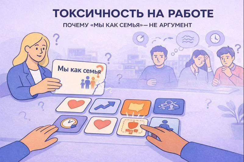 Почему ваши «у нас нет токсичности, мы как семья» такое💩 | Сетка — социальная сеть от hh.ru