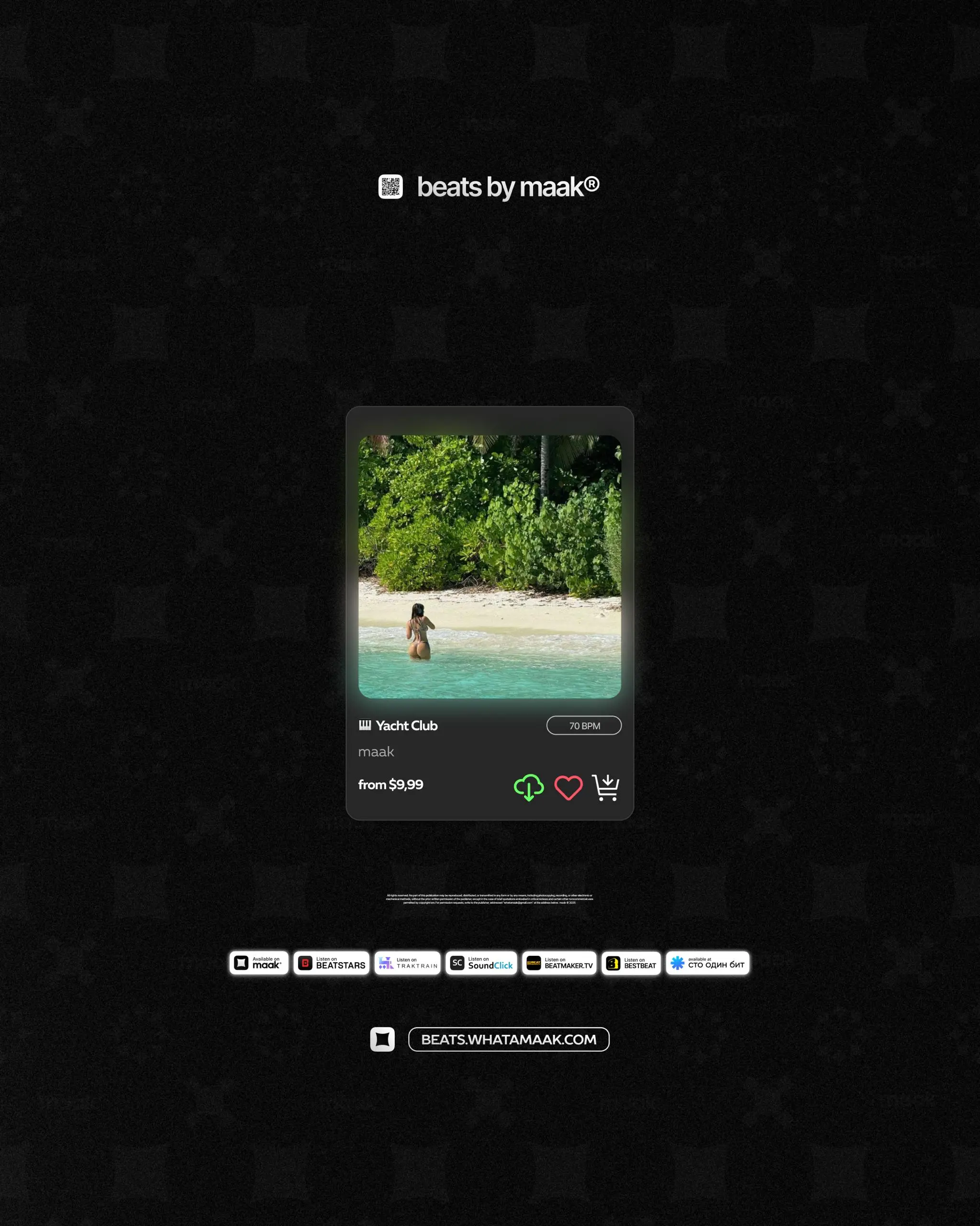 🎹#lot — Новый бит «Yacht Club»
🔃 BPM: 70 / Key: Ebm
🅱️BeatStars • 🎹 Сто один бит 
🚉 Traktrain • 🎧 BeatChain
🎹 SoundClick • 🎹 Beatmaker TV
🛒Получить
🔍Другие услуги
ℹ️ #beat #бит
🔗 maak® × подробнее
В э... | Сетка — социальная сеть от hh.ru