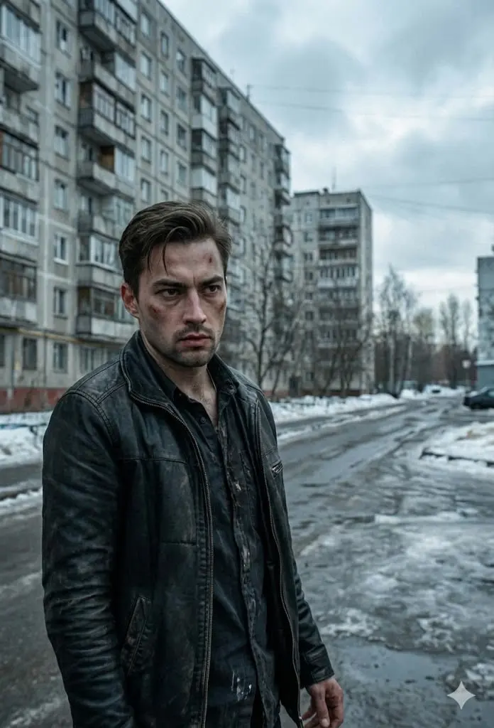 Промпт, который превратит ваше фото кадр из культового кино 90-х
«Бумер» (зима, пистолет)
Using the provided image of the man, create an ultra-realistic action scene in the gritty visual style of the ... | Сетка — социальная сеть от hh.ru