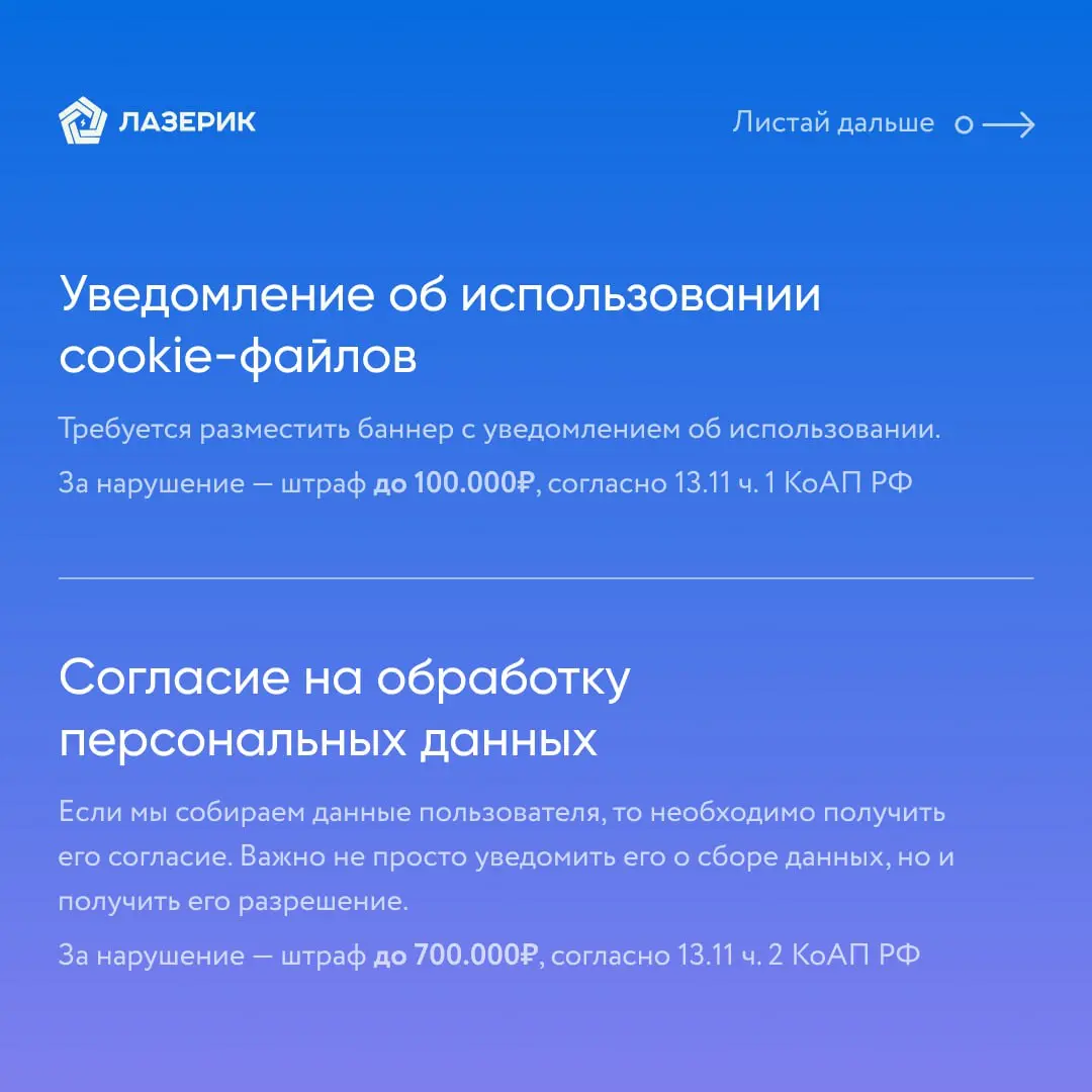 Чек-лист «Правовые нормы в отношении персональных данных» | Сетка — социальная сеть от hh.ru