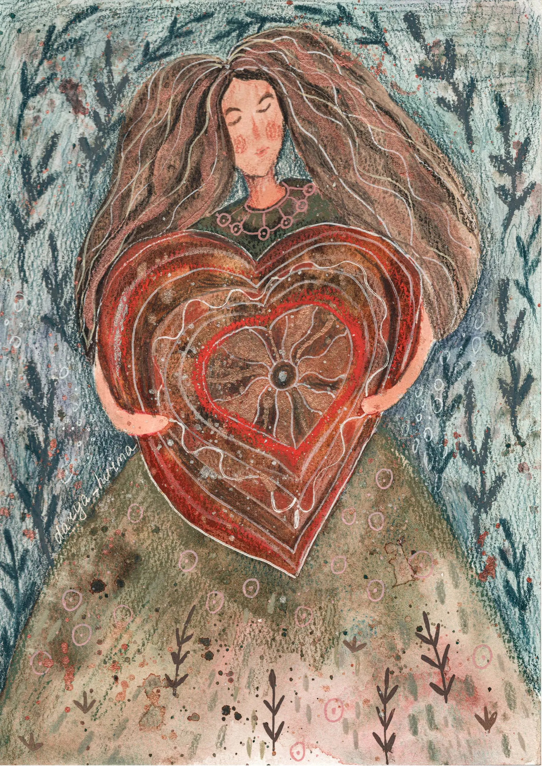 Интуитивное творчество.
Что это?
Вообще я хотела начать этот пост иначе, но он как-то сам превратился в разговор про интуитивное творчество | Сетка — социальная сеть от hh.ru