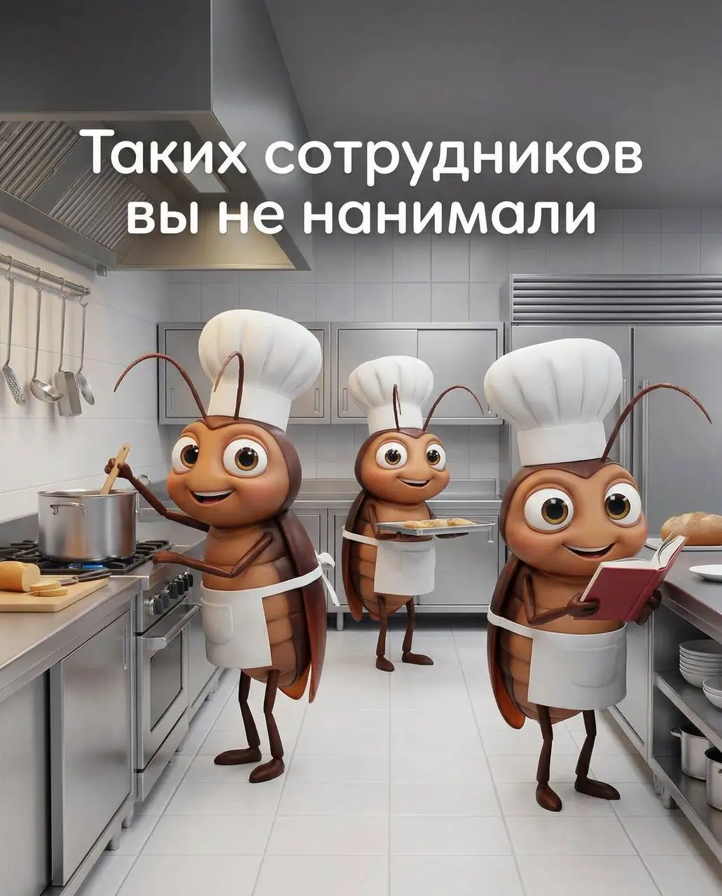 Наткнулась на объявление:
«Нужен таргетолог. Услуги уничтожения насекомых».
Я даже не дочитала его до конца.
У меня сразу появились идеи рекламных макетов | Сетка — социальная сеть от hh.ru