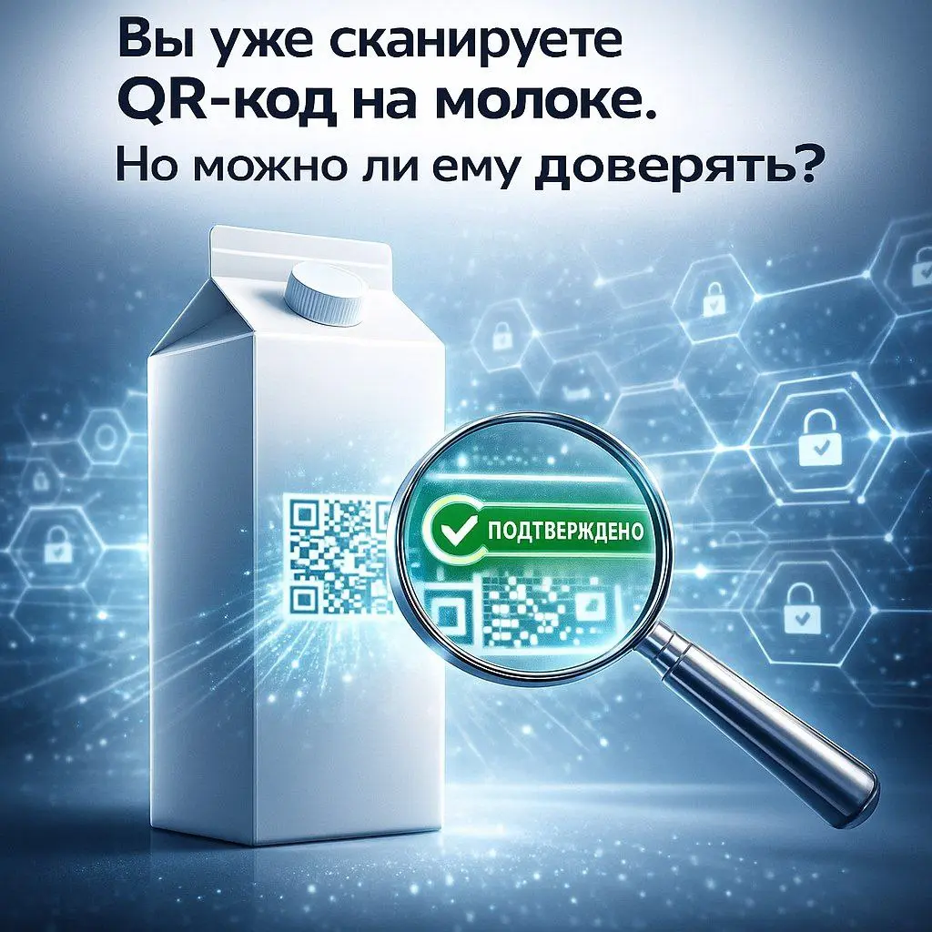 🎤Вы уже сканируете QR-код на молоке. Но можно ли ему доверять?
С лета 2024 года почти на каждой упаковке — молоко, сок, пиво, газировка — есть QR-код | Сетка — социальная сеть от hh.ru