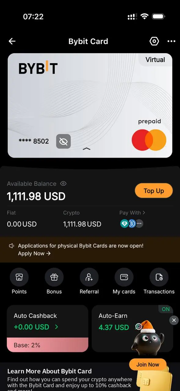 Оформил крипто карту Bybit Card
На российский паспорт 😎Boom 💥 Мазафака!
Теперь официально помогаю с оформлением зарубежных карт и криптокарт! (Беларусь, Казахстан, ByBit)
Если чо кому интересно пишите... | Сетка — социальная сеть от hh.ru