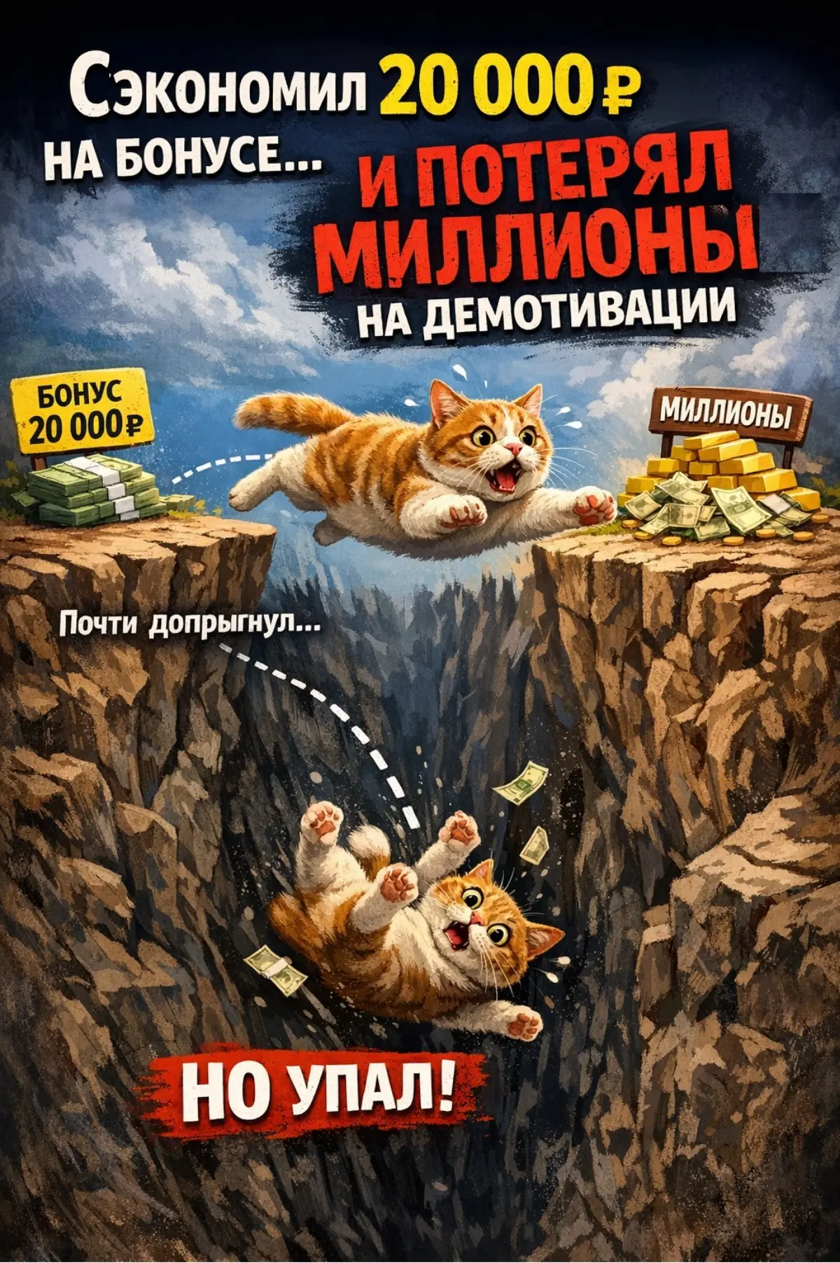 Жадность на 20к: как я сломал мотивацию в продажах | Сетка — социальная сеть от hh.ru
