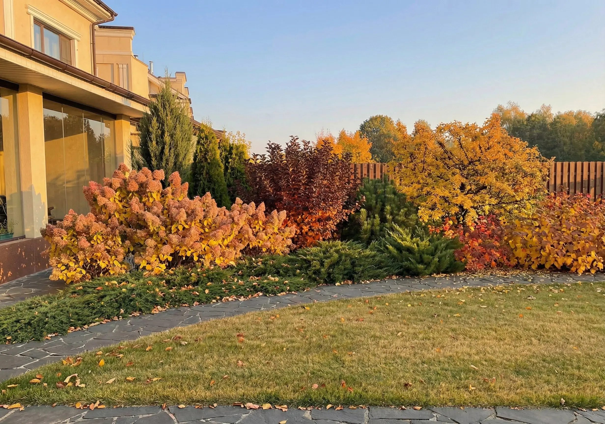 Визуализация одной из зон сада в нескольких вариантах: скетч в Procreate и фотореалистичные визуализации композиции в разные сезоны.
Это видовая точка обзор на которую открывается с двух сторон | Сетка — социальная сеть от hh.ru