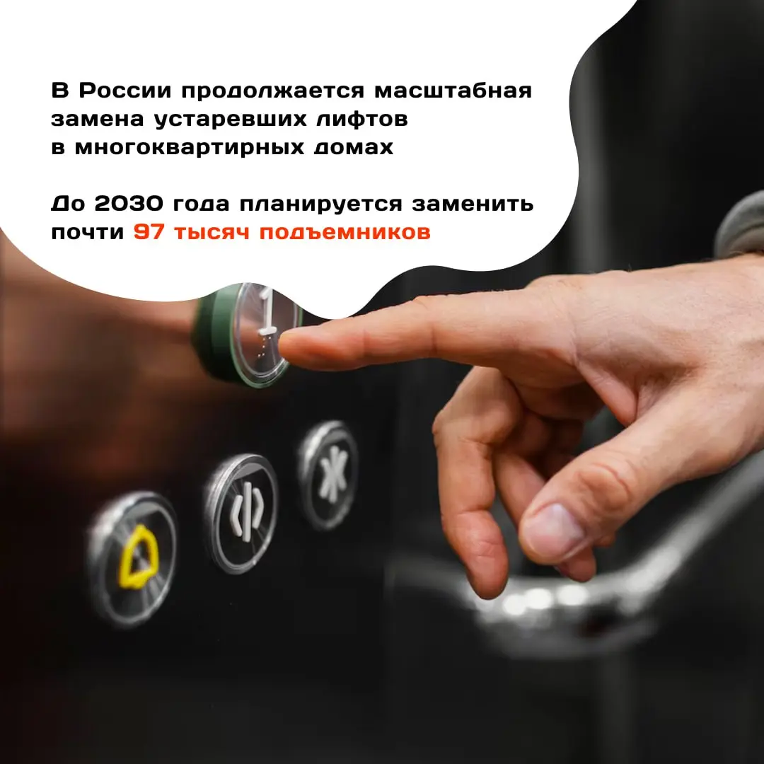 В России планируют обновить почти 97 тысяч лифтов до 2030 года
Правительство России запустило большую программу по замене старых лифтов в многоквартирных домах | Сетка — социальная сеть от hh.ru