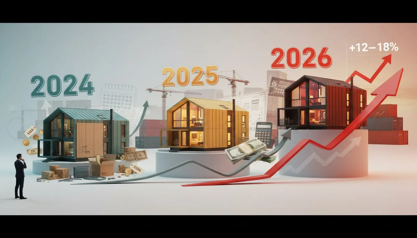 Цена SCIP‑дома выросла на глазах — вы войдёте в диапазон 2025 года или уже в 2026? 🔍
2024 — материалы и логистика были дешевле: коробка без отделки — до 30–35 м² 250–600 тыс | Сетка — социальная сеть от hh.ru