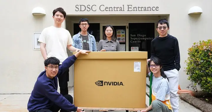 🚀 UCSD ускоряет генеративный ИИ на DGX B200
Лаборатория Hao AI Lab в UC San Diego получила доступ к системе NVIDIA DGX B200 для ускорения исследований в области генеративного ИИ | Сетка — социальная сеть от hh.ru
